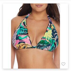 BIRDSONG Waikiki Triangle Halter Bikini Top S10173 34D